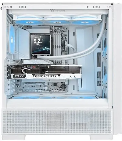 Кулер Thermaltake CL-W476-PL12SW-A, TH360 V3 Ultra ARGB, 360мм, белый