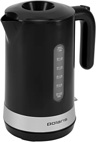 Чайник Polaris PWK 1803C, 1.8л, 2200Вт, белый, пластик