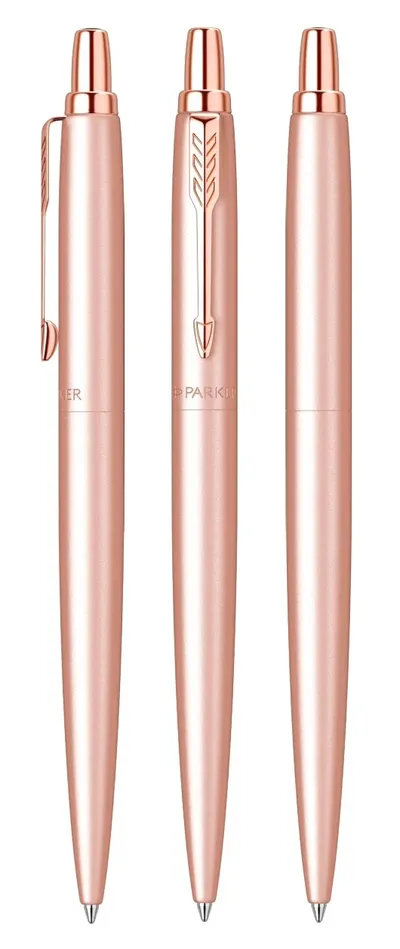 Ручка шариков. Parker Jotter Monochrome XL SE20 (2122755) роз.зол.мат. M син. черн. подар.кор.