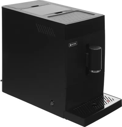 Кофемашина автоматическая Vitek Metropolis VT-8700 черный, зерновой кофе, 1.2 л, 1350 Вт, 20 Бар