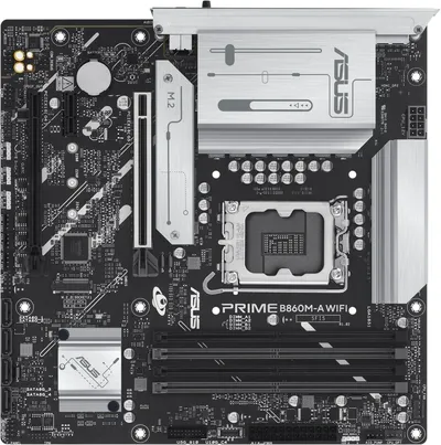 Материнская плата ASUS PRIME B860M-A WIFI, LGA1851, DDR5, Wi-Fi, mATX