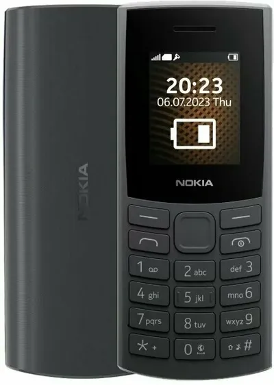 Мобильный телефон Nokia TA-1569 105 SS 0.048 черный моноблок 1Sim 1.8" 120x160 Series 30+ GSM900/1800 GSM1900 FM
