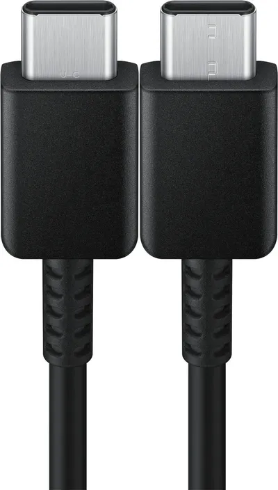 Кабель Samsung EP-DX310JBEGEU, USB-C — USB-C, 1.8м, 3А, черный