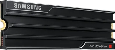 Твердотельный накопитель SSD Samsung M.2 2280 2TB 9100 PRO Black Client SSD PCIe Gen5x4 with NVMe, 14700/13400, IOPS 1850/2600K, MTBF 1.5M, 3D NAND, 2048MB, 1200TBW, 0,33DWPD, RTL