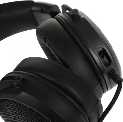 Наушники Acer - AHW120, многоканальная 7.1, USB, проводной, 20 Гц - 20 кГц, 100 Гц - 10 кГц, цвет чёрный, ZL.HDSCC.01C