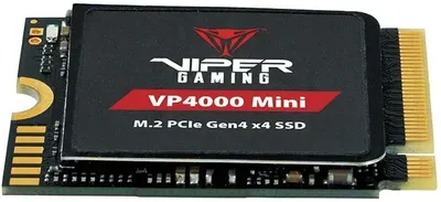 Диск SSD PATRIOT - VIPER VP4000 Mini, игровой, M.2 2230, 1 ТБ, PCIe 4.0 NVMe 1.4 x4, speed write-3500МБ/с read-5000МБ/с, VP4000M1TBM23