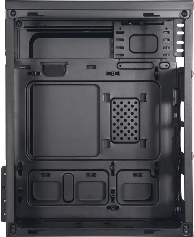 Корпус ПК KingPrice KPCC-MN208, mATX, черный, без БП