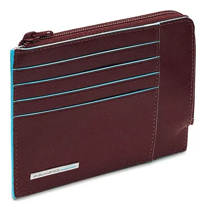 Чехол для кредитных карт Piquadro Blue Square PU1243B2R/MO, коричневый, натуральная кожа