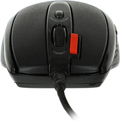 Мышь A4Tech XL-750BK черный лазер. 3600dpi USB2.0 6but (XL-750BK USB)