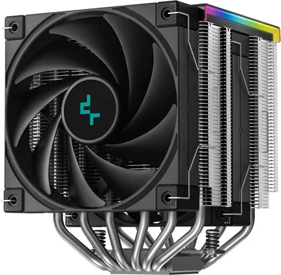 Кулер DeepCool AK620 DIGITAL SE R-AK620-BKADMN-GJD, 260W, 2×120мм, ЖК-дисплей