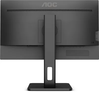 Монитор AOC - 24P2Q, 23.8", 16:9, IPS, 4 мс, 250cd/m², 1000:1, 1920x1080 (Full HD), 75 Гц, VGA, 1x HDMI, 1x DP, USB-hub, HAS, HAS, Pivot, speakers, цвет чёрный, 24P2Q