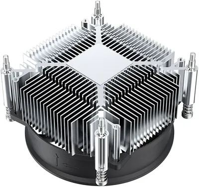 Кулер ID-Cooling DK-19_PWM /TDP 95W /Intel LGA1700  95×95×55mm (L×W×H) Aluminum Fin 340g 92×92×25mm 600-2200±10%RPM