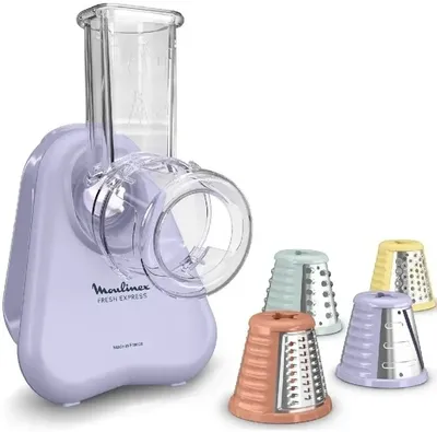 Овощерезка Moulinex DK8546E0, 150Вт, 4 насадки