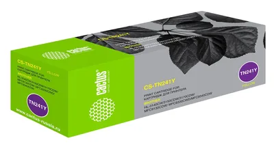 Картридж Cactus CS-TN241Y  Yellow  для Brother  HL-3140CW,3150CDW,3170CDW,MFC9130CDW,9330CDW,9340CDW