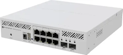 Коммутатор Mikrotik CRS310-8G+2S+IN, L3, 8×2.5GbE, 2×10G SFP+