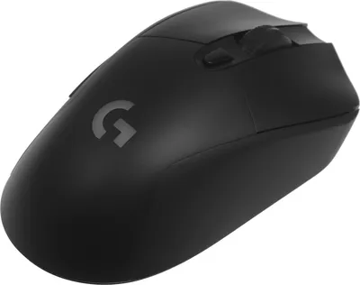 Мышь игровая Logitech G703 Lightspeed черная, сенсор 100-25600dpi (Hero25K), беспроводная 2.4GHz + USB 1,8м, 5 программируемых кнопок + колесо прокрутки, RGB-подсветка, под правую руку (910-005644)