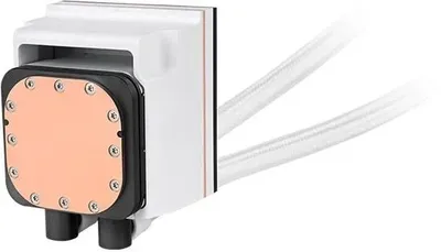 Кулер водяного охлаждения Thermaltake CL-W433-PL12SW-A, MAGFloe 360 Ultra ARGB Snow, 3×120 мм, белый