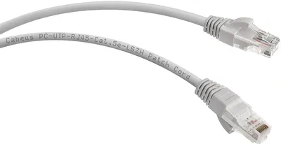 PC-UTP-RJ45-Cat.5e-5m-LSZH Cabeus PC-UTP-RJ45-Cat.5e-5m-LSZH Патч-корд U/UTP, категория  5е, 2xRJ45/8p8c, неэкранированн