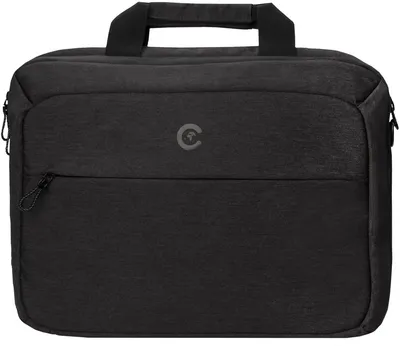 Сумка Continent - CC-216, 15.6", нейлон/полиэстер, цвет чёрный, CC-216 BK