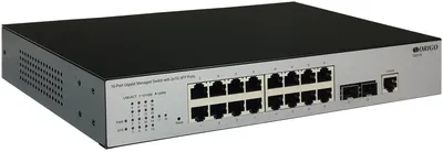 Коммутатор ORIGO OS3118/A2A, L2, 16×1GbE, 2×SFP