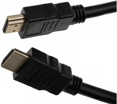Видео кабель CACTUS - CS-HDMI.1.4, HDMI (M) -> HDMI (M), HDMI 1.4, 5 м, цвет чёрный, CS-HDMI.1.4-5