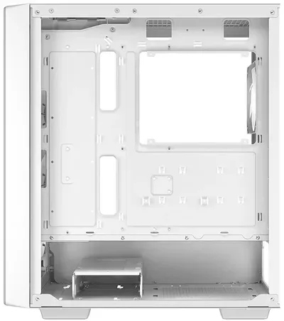 Корпус DEEPCOOL R-CC560-WHAMA4-G-2, CC560 MESH V2, ATX, белый, 4×120мм ARGB