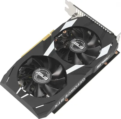 Видеокарта Asus NVIDIA - GeForce RTX 3050 Dual, PCI-E 4.0, GDDR6 6GB 96bit, 1x DVI-D, 1x HDMI, 3x DP, max 7680 x 4320 (8K), 115Вт, 201мм, DUAL-RTX3050-O6G