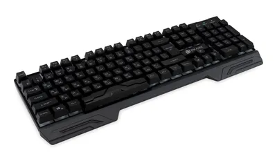 Клавиатура Оклик 709G черный USB for gamer LED (1788144) кабель 1.8м