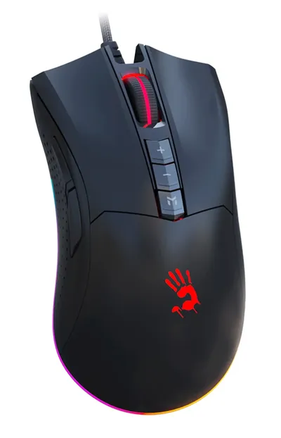 Мышь проводная A4Tech Bloody ES9 Pro черный, 16000 dpi, USB Type-A, кнопки - 8