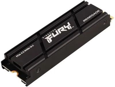 SFYRSK/1000G - Твердотельный накопитель SSD Kingston FURY Renegade M.2 2280 SFYRSK/1000G 1TB Client SSD PCIe 4.0 NVMe, 7300/6000, IOPS 900/1000K, MTBF 1.8M, 3D TLC,1000TBW, 0.55DWPD, with HEATSINK (5 лет), RTL