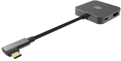 Док-станция Digma - DS-741UC, USB Type C, 1-HDMI, 2-USB3.0 Type A, PD 60 Вт, цвет серый, DS-741UC_GS