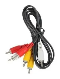 Кабель NINGBO JAAC027-1, 3×RCA (M)-3×RCA (M), 1м