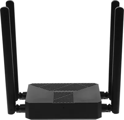 Беспроводной маршрутизатор Mercusys - MR62X, 2.4 и 5 ГГц, 1201Мб/с, IEEE 802.11 a/b/g/n/ac/ax, 2x RJ-45, 1 Гб/с, 4 antennas, чёрный, MR62X