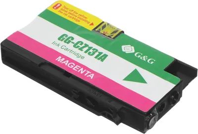 Картридж струйный G&G GG-CZ131A пурпурный (26мл) для  HP DJ T120/T520