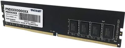 Оперативная память для компьютера 8Gb (1x8Gb) PC4-21300 2666MHz DDR4 DIMM CL19 Patriot Signature Line PSD48G26662