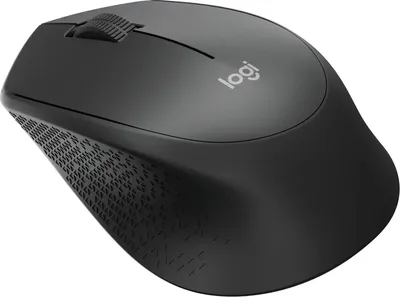 Мышь беспроводная Logitech M280 Black черная, оптическая, 1000dpi, 2.4GHz,USB-ресивер, бесшумная (910-004306)