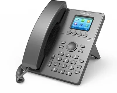 VoIP-телефон Flyingvoice P11, 2 линии, 2 SIP, серый