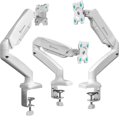 Кронштейн ONKRON G80-W, 13-32", VESA 100×100, настольный, белый