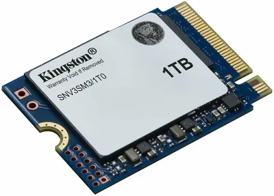SSD Kingston SNV3SM3/1T0, 1000 ГБ, M.2 2230, NVMe PCIe 4.0, 6000/4000 МБ/с