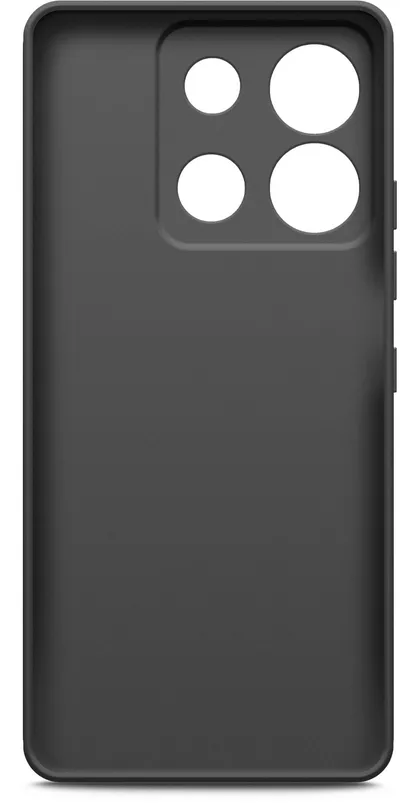 Чехол BoraSCO 72269, для Infinix Smart 7 Plus, силиконовый, черный