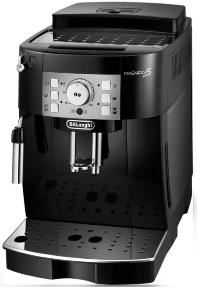 Кофемашина DeLonghi ECAM 22.114.B, автоматическая, зерновой/молотый, 1.8 л, 1450 Вт