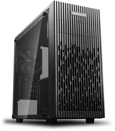 Корпус DEEPCOOL MATREXX 30 [DP-MATX-MATREXX30] черный (Mini-Tower, Micro-ATX, Mini-ITX, окно стекло, USB 2.0 Type-A, USB 3.2 Gen1 Type-A, 1 x 120 мм в комплекте)