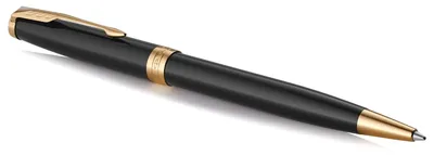Ручка шариковая Parker 1931497, Sonnet Core, LaqBlack GT, M, черные чернила