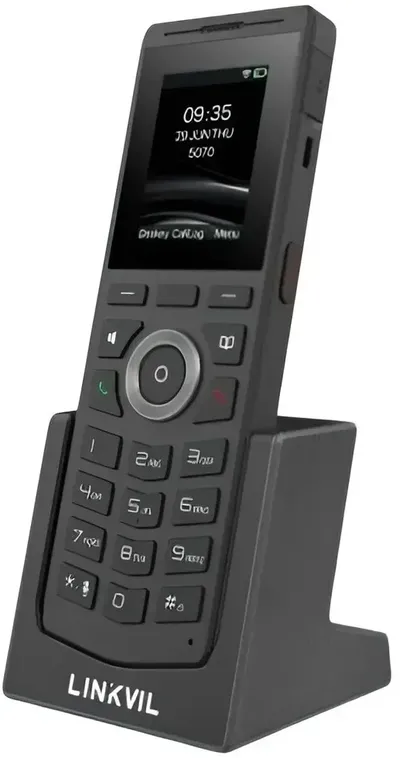 SIP-Телефон LINKVIL W610H Беспровод. Wi-Fi HaLow (802.11ah), 4 SIP-акк., 2" 240 х 320 Цвет. экран, защ. от падения с 1.8м., BT 5.0, бат. 1900mAh