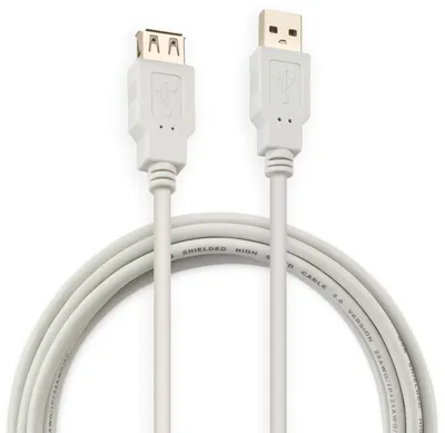 Кабель-удлинитель USB2.0 Buro USB2.0-AM/AF-3 A(m)/A(f) (3м) [817257]