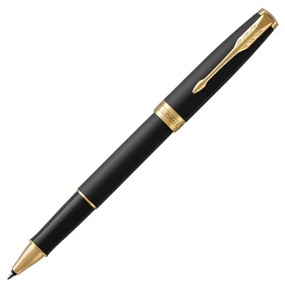 Ручка роллер PARKER 1931518, Sonnet Core, Matte Black GT F