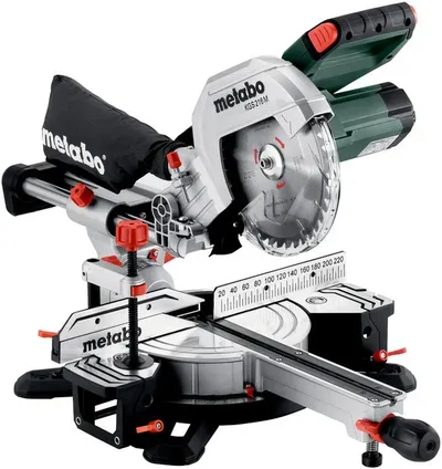 Пила торцовочная Metabo 613216000, 1500Вт, 5000об/мин, 216мм