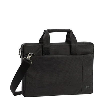 Сумка Riva 8221 BLACK, 13.3", полиэстер, черный