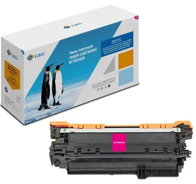 <105841> Картридж лазерный GG-CE403A G&G Тонер-картридж пурпурный для HP LaserJet Enterprise 500 color M551 [GG-CE403A]