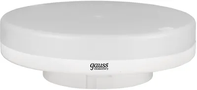 Лампа Gauss 83826, LED, 6Вт, GX53, 4100K, 10 шт